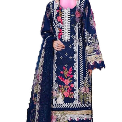 Stitched Embroidered Lawn 3 Piece -Jade Style