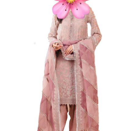Stitched Embroidered 3PC-Jazmin Formal Style