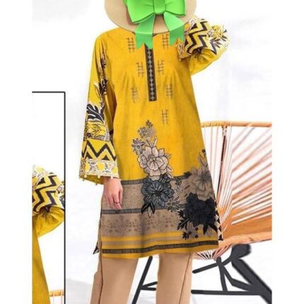 Stitched Embroidered 3PC - SAPPHIRE Style