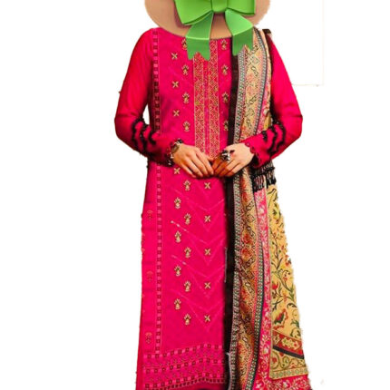 Stitched Embroidered Lawn 3 Piece -Salitex Style