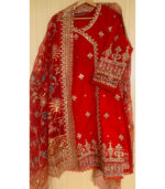 Stitched embroidered pakistani dress