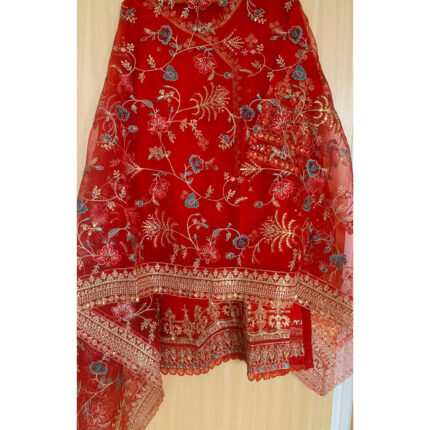Stitched embroidered pakistani dress