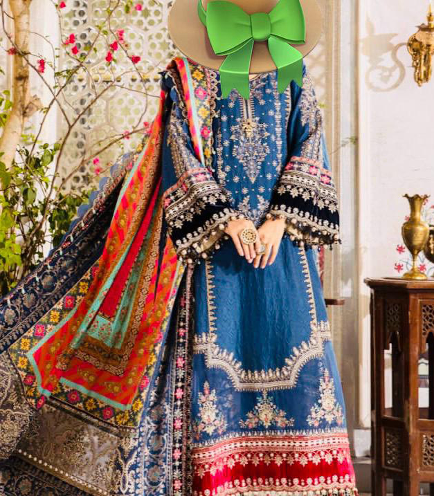 chiffon pakistani dress