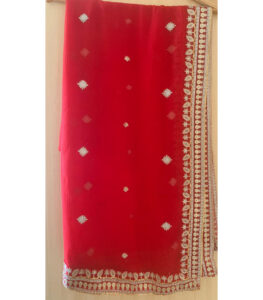Stitched embroidered pakistani dress