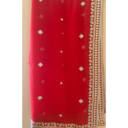 Stitched embroidered pakistani dress