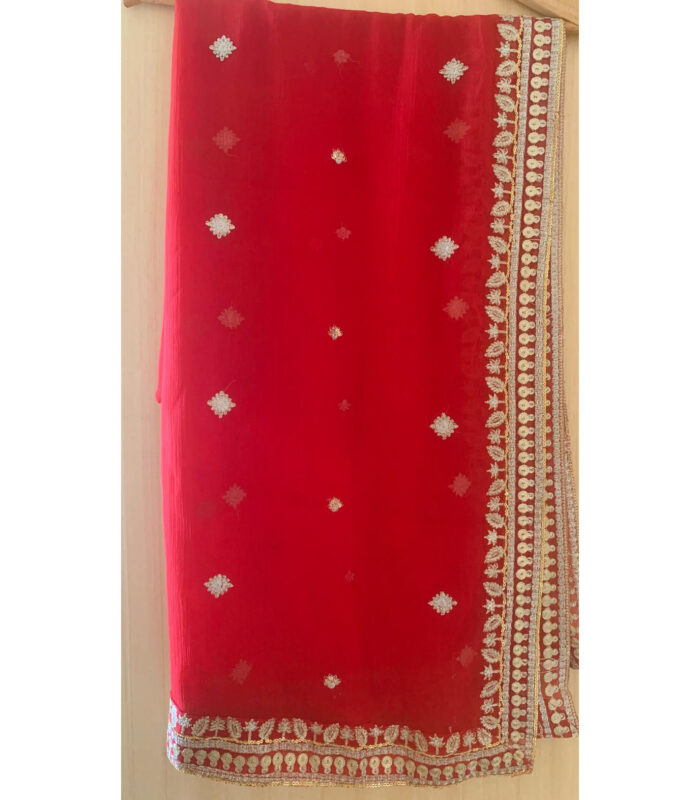 Stitched embroidered pakistani dress